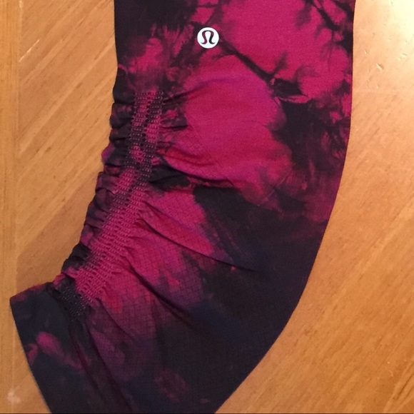 Lululemon In The Flow Crop Tye Dye Leggings - Picture 10 of 14